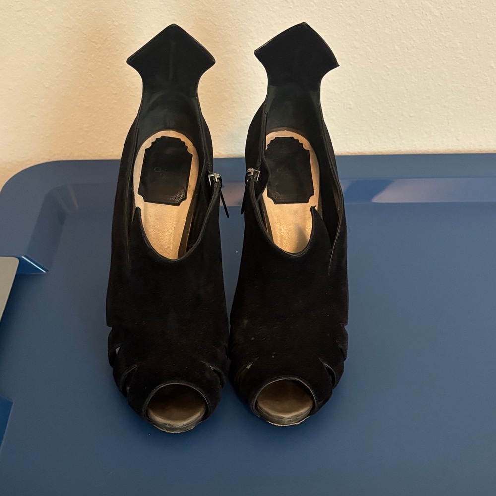 Vintage Dior Peep-Toe Heel